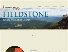Tablet Screenshot of fieldstoneumc.org